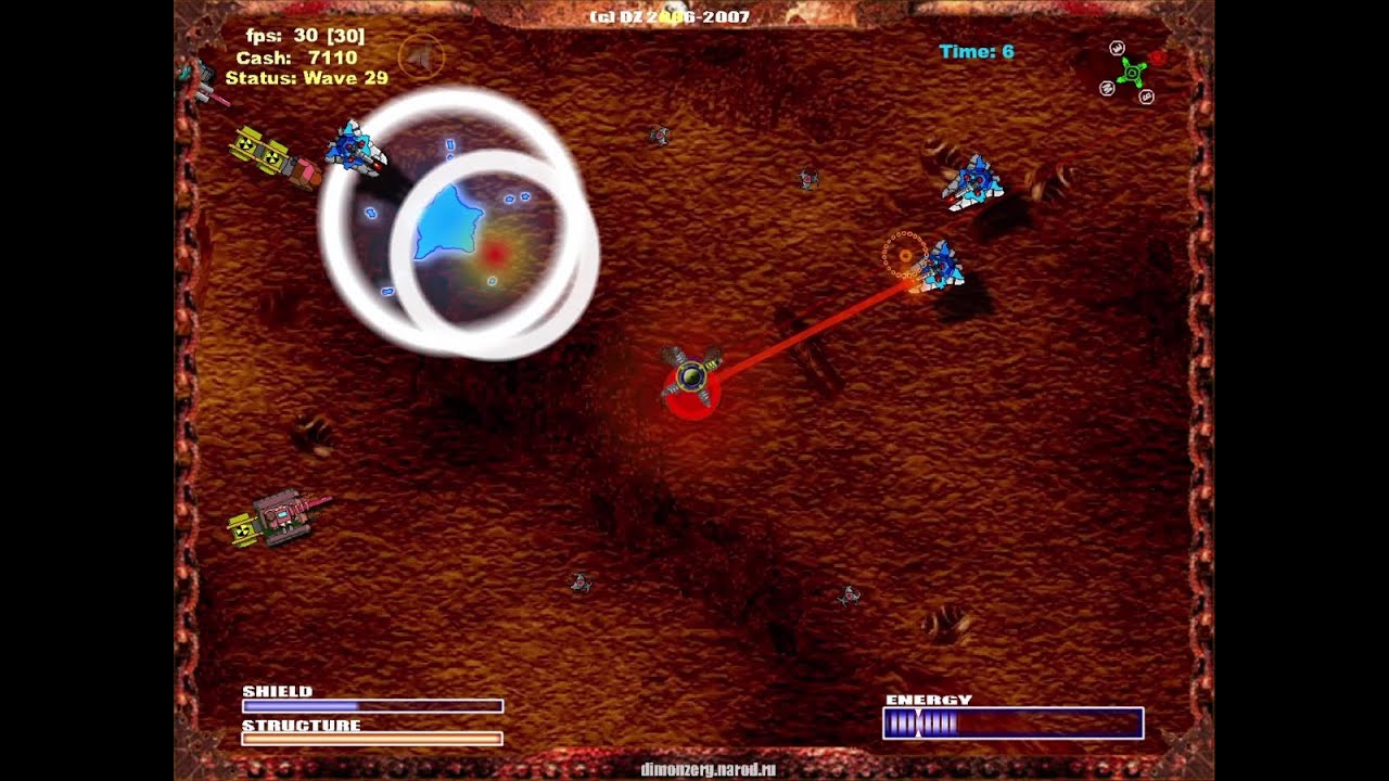 Quadrobarrel Defence (Flash game)