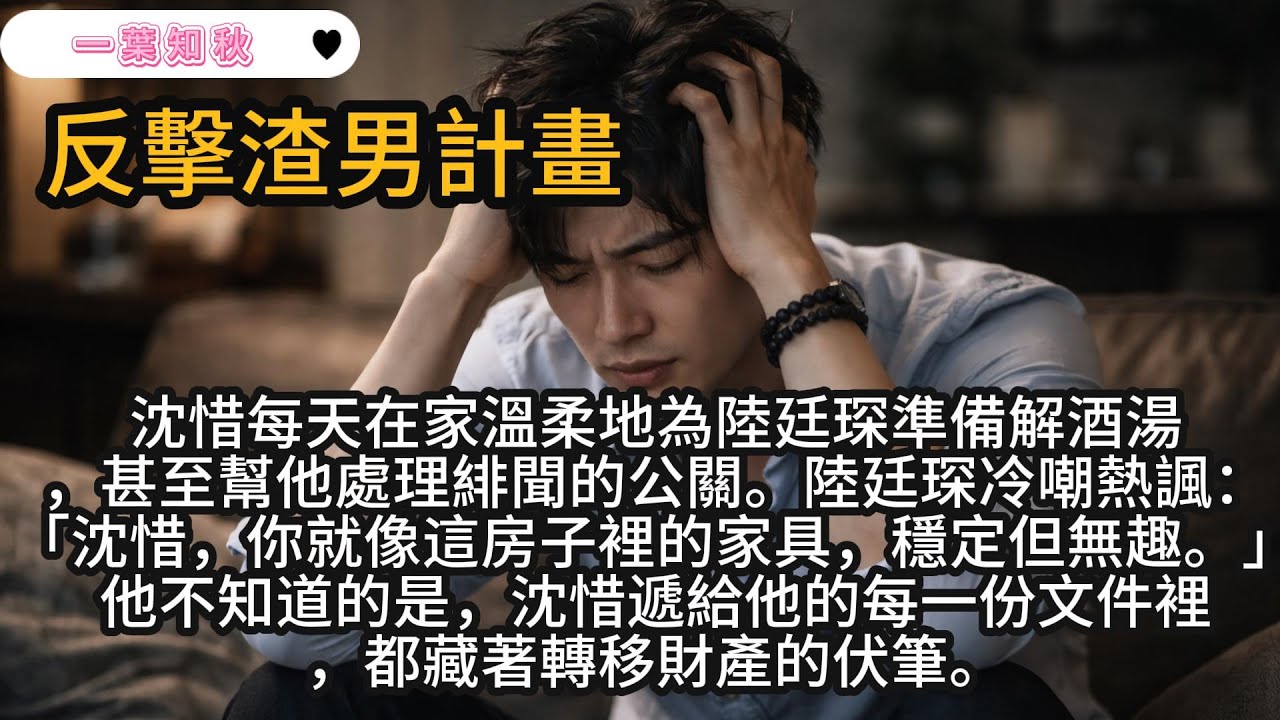 陸總，這三年的『賢內助』工作我辭職了。另外，因為你違反婚前協議的出軌條款，陸氏 15% 的股份現在歸我。」#言情小說#爽文 #手撕渣男 #小說 #一口氣看完