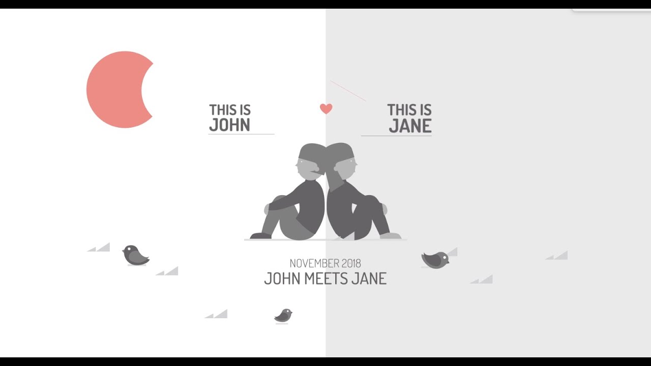 Royal Wedding Invitation Video | Best Save the Date Video