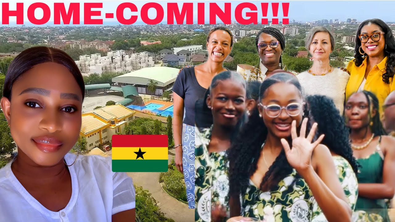 AMERICANS FLEW BACK INTO GHANA🇬🇭 TO CELEBRATE THEIR ALMA MATER +THE OTHER SIDE OF GHANA’S EDUCATION.