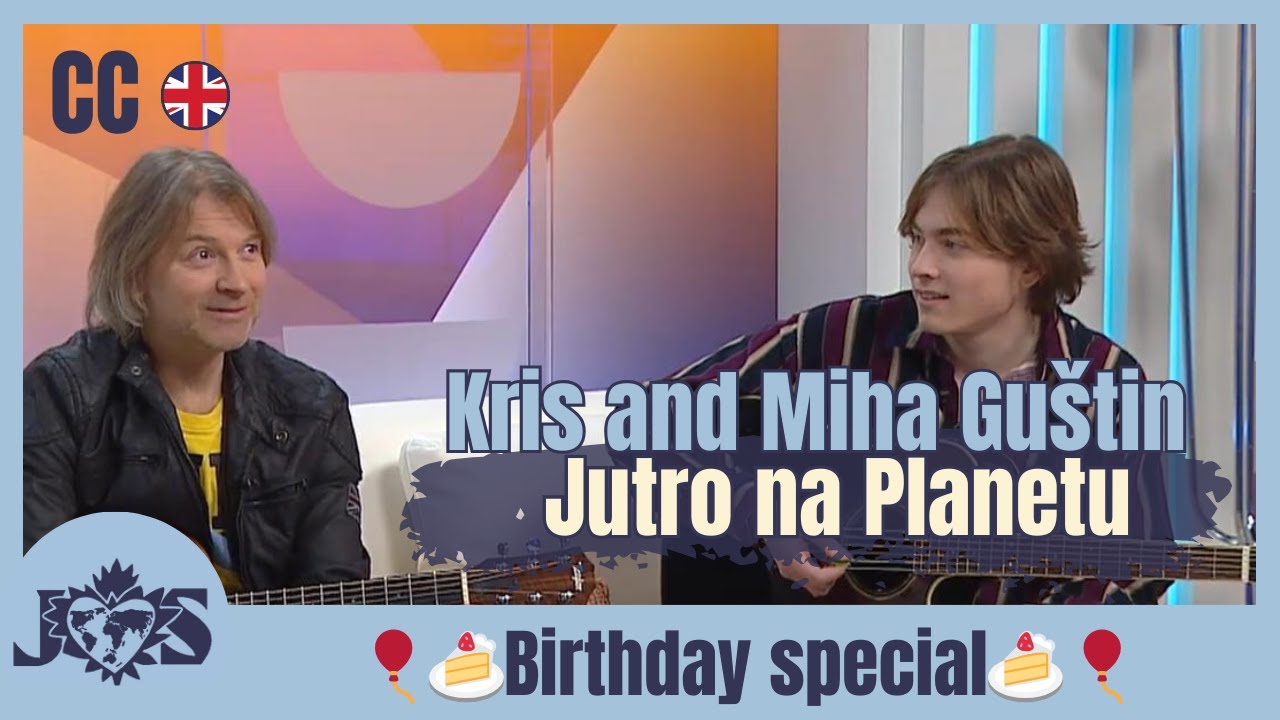 [ENG SUB] 🎈Bday Special🍰 Kris and Miha Guštin on Jutro na planetu (08.01.2022)