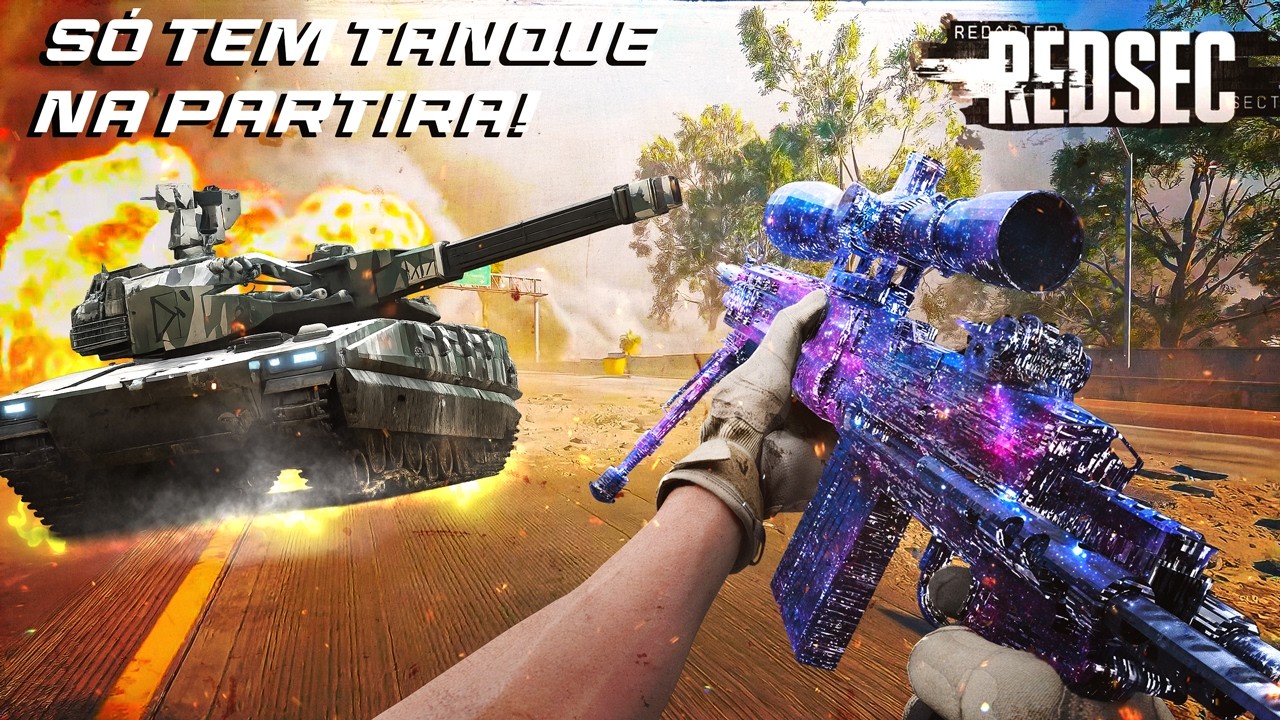👉 ERA SÓ TANQUE NO MAPA, MAS O TIME JOGOU DEMAIS E GARANTIU A VITÓRIA NO BATTLEFIELD 6 REDSEC! 💣🔥