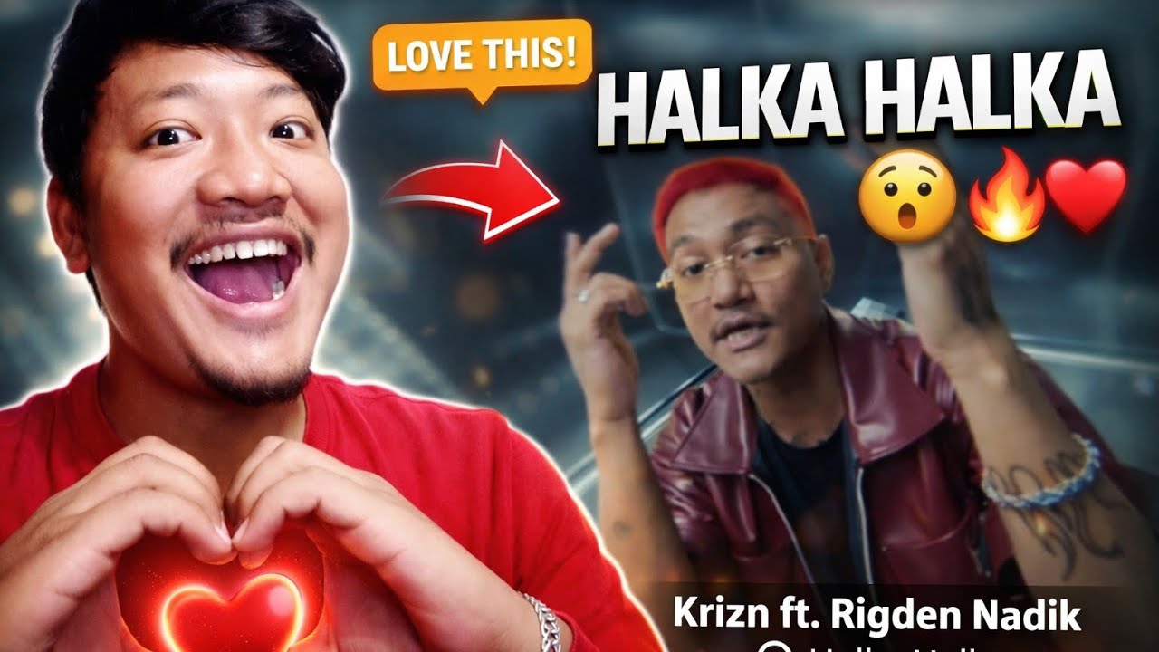 HALKA HALKA – DJ Bishow ft. Krizn & Rigden Nadik 🔥 This Is A Whole VIBE 😮‍🔥❤️