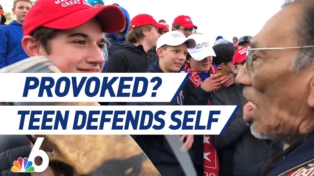 MAGA Hat Teen Defends Himself After Confrontation With Native American, Racism Accusations | NBC 6