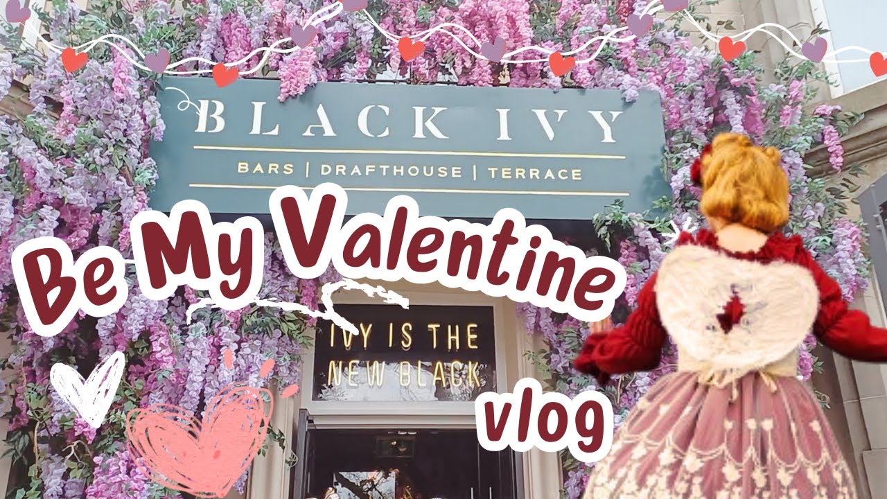 Attending a Fàilte Bhlàth lolita fashion tea party Be My Valentine in Edinburgh, vlog [CC]