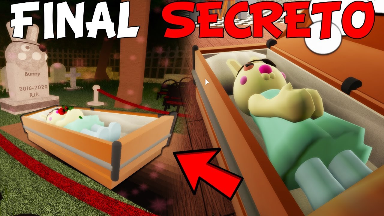 NOVO FINAL SECRETO!! ESTAMOS NO FUNERAL DA BUNNY NO CAPITULO 13!! - Roblox Piggy - NightExtreme