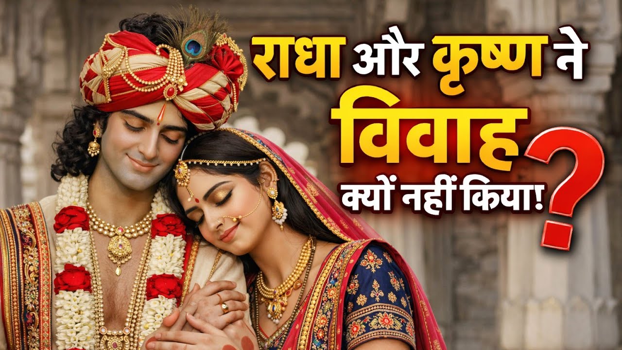 राधा-कृष्ण का विवाह क्यों नहीं हुआ? | अधूरे प्रेम का सबसे बड़ा रहस्य | Radha Krishna Love Story 
