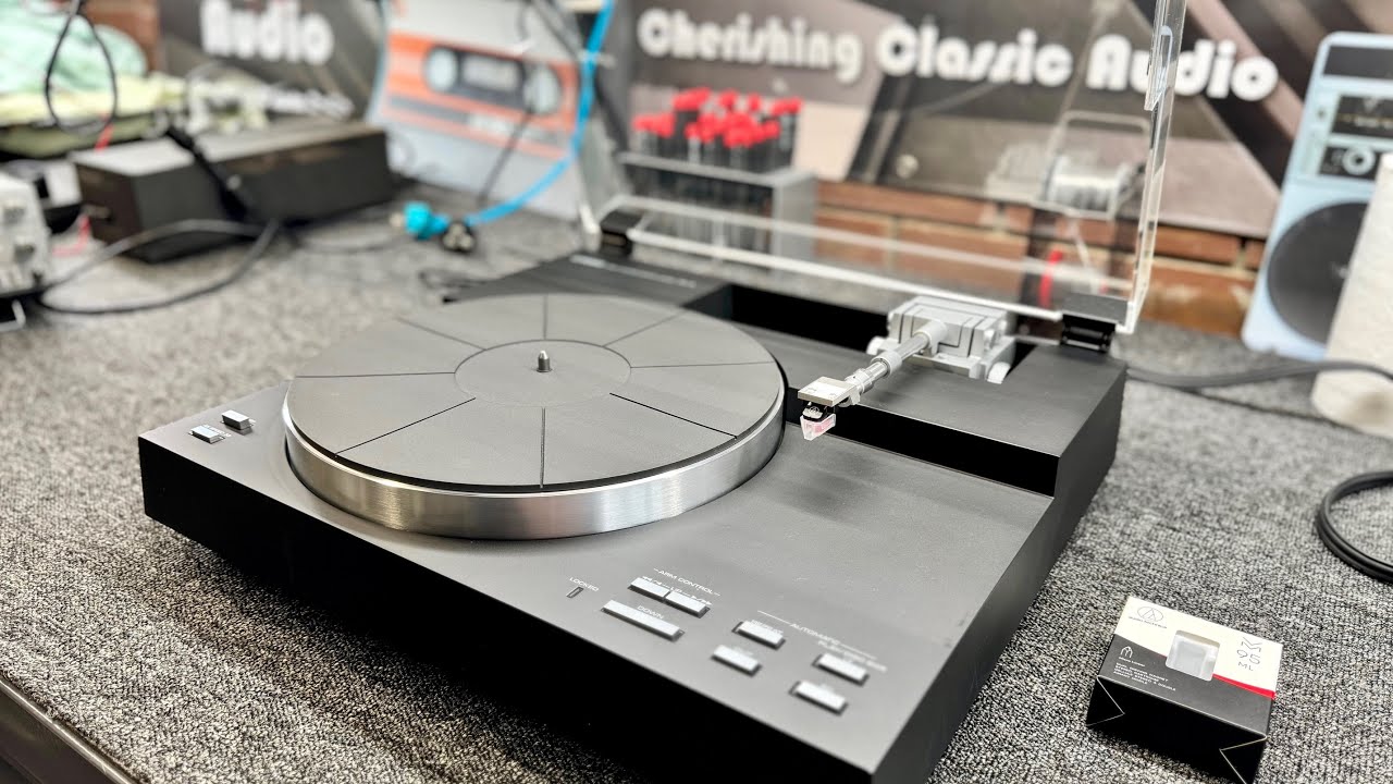 Oszałamiający, rzadki gramofon z napędem bezpośrednim Yamaha PX-3 i liniowym śledzeniem!