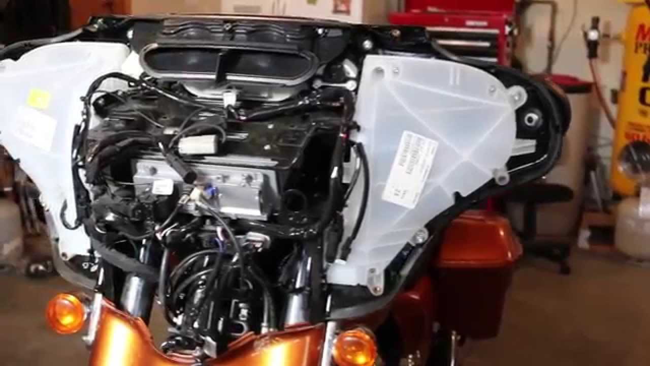 Remove 2014 Harley Davidson Front Fairing Touring | Biker Motorcycle Podcast
