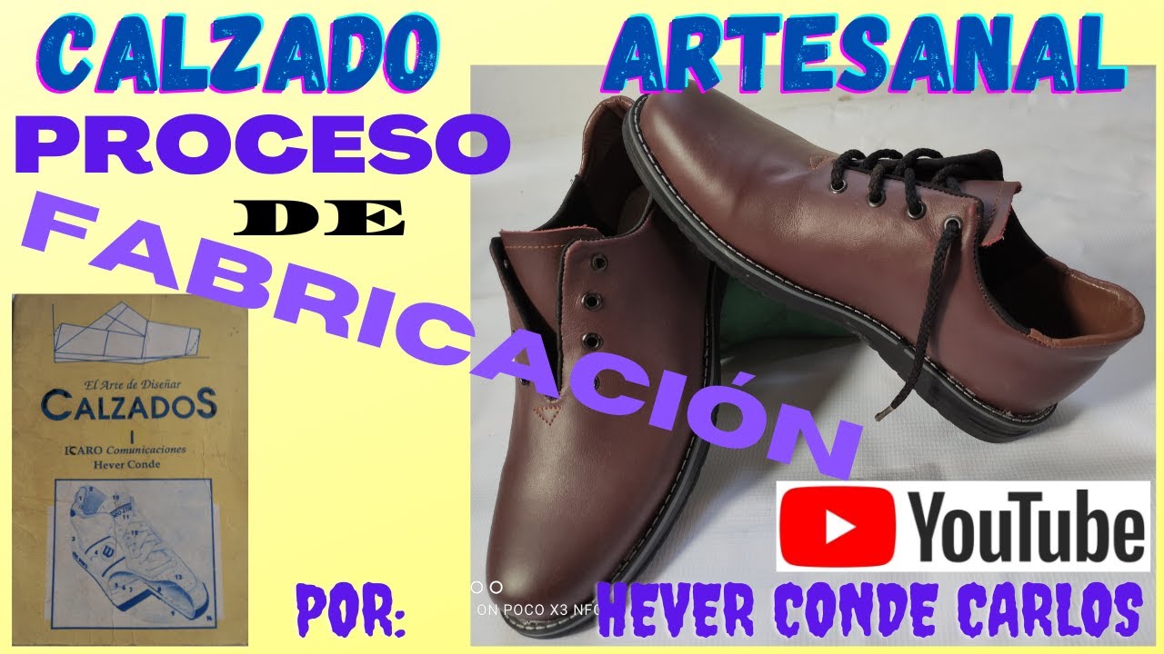 PROCESO DE FABRICACIÓN DE  CALZADO ARTESANAL