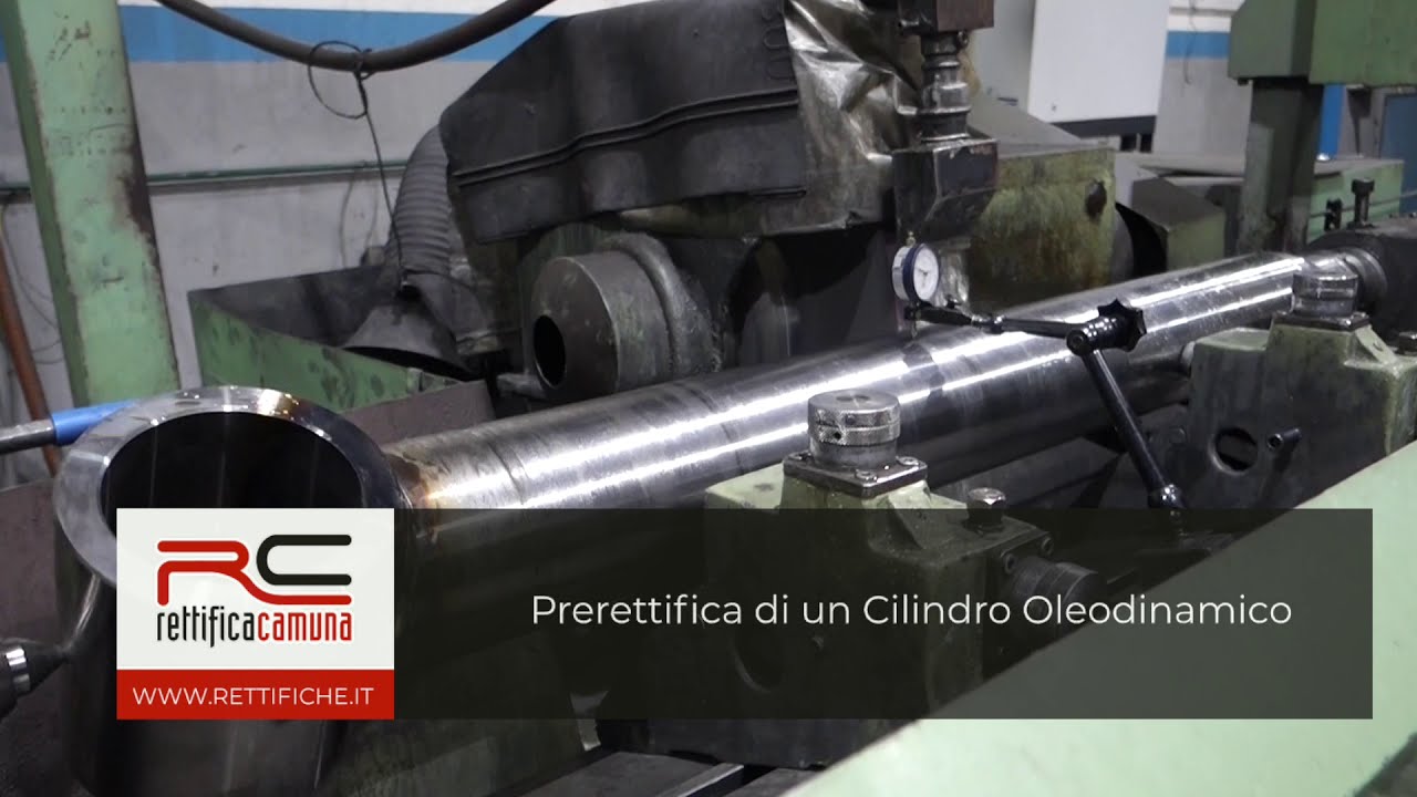 Prerettifica di un Cilindro Oleodinamico