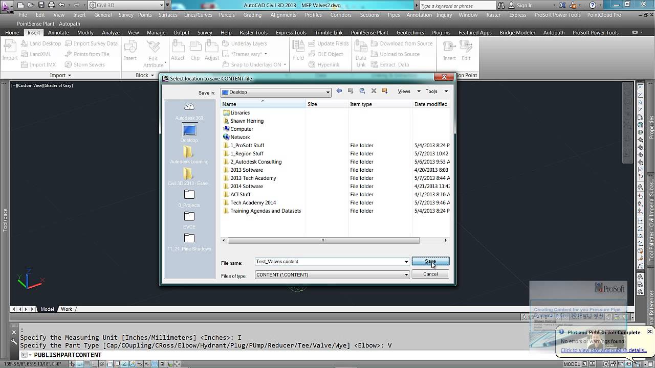 Create Pressure Pipe Content in Civil 3D (Pressure Pipes 1 of 4)