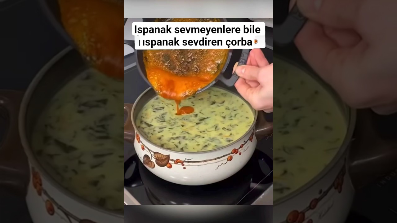 ıspanak &ccedil;orbası şifa deposu