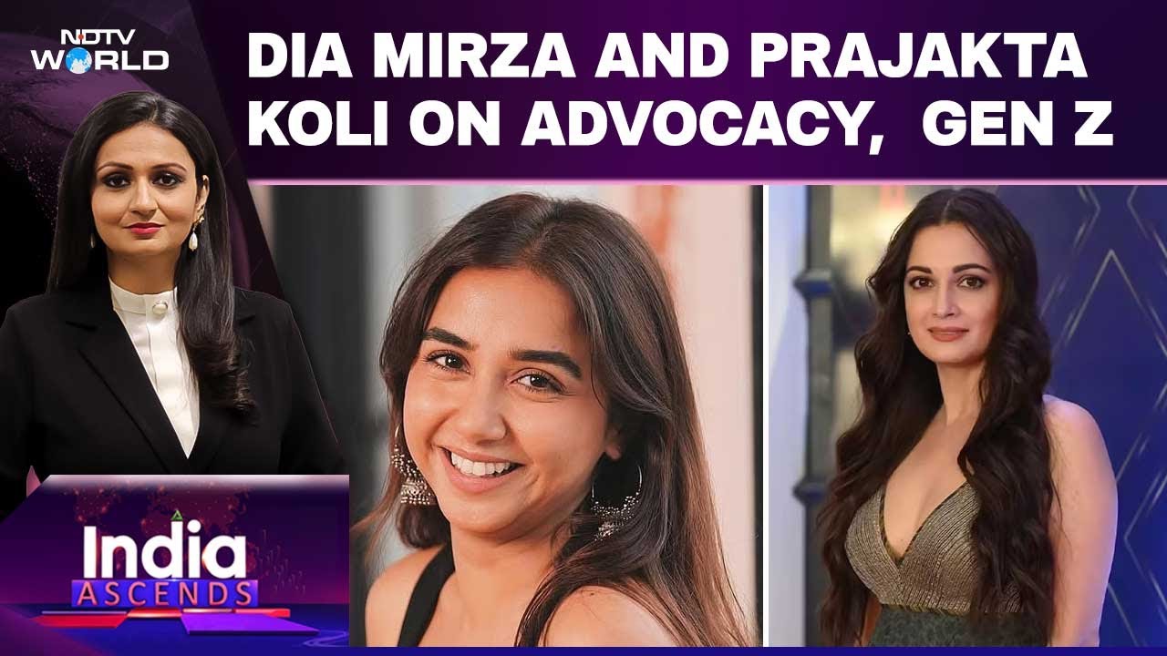 Two Generations, One Dream: Dia Mirza And Prajakta Koli Exclusive | Women Building India