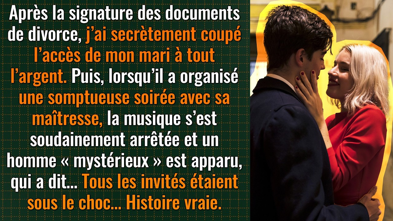 Après le divorce, j’ai coupé l’accès à l’argent de mon mari. Chez sa maîtresse, il était choqué.