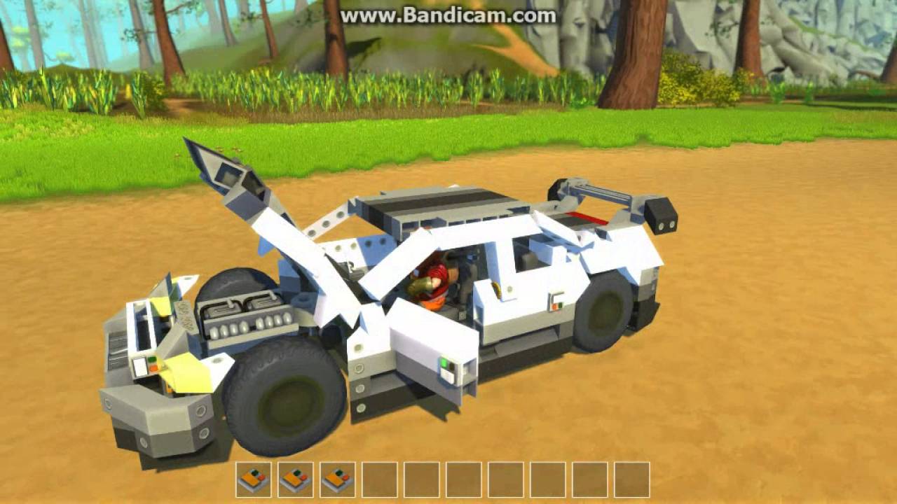 Scrap Mechanic,-Очень крутой (Dodge Challenger)!!!!!