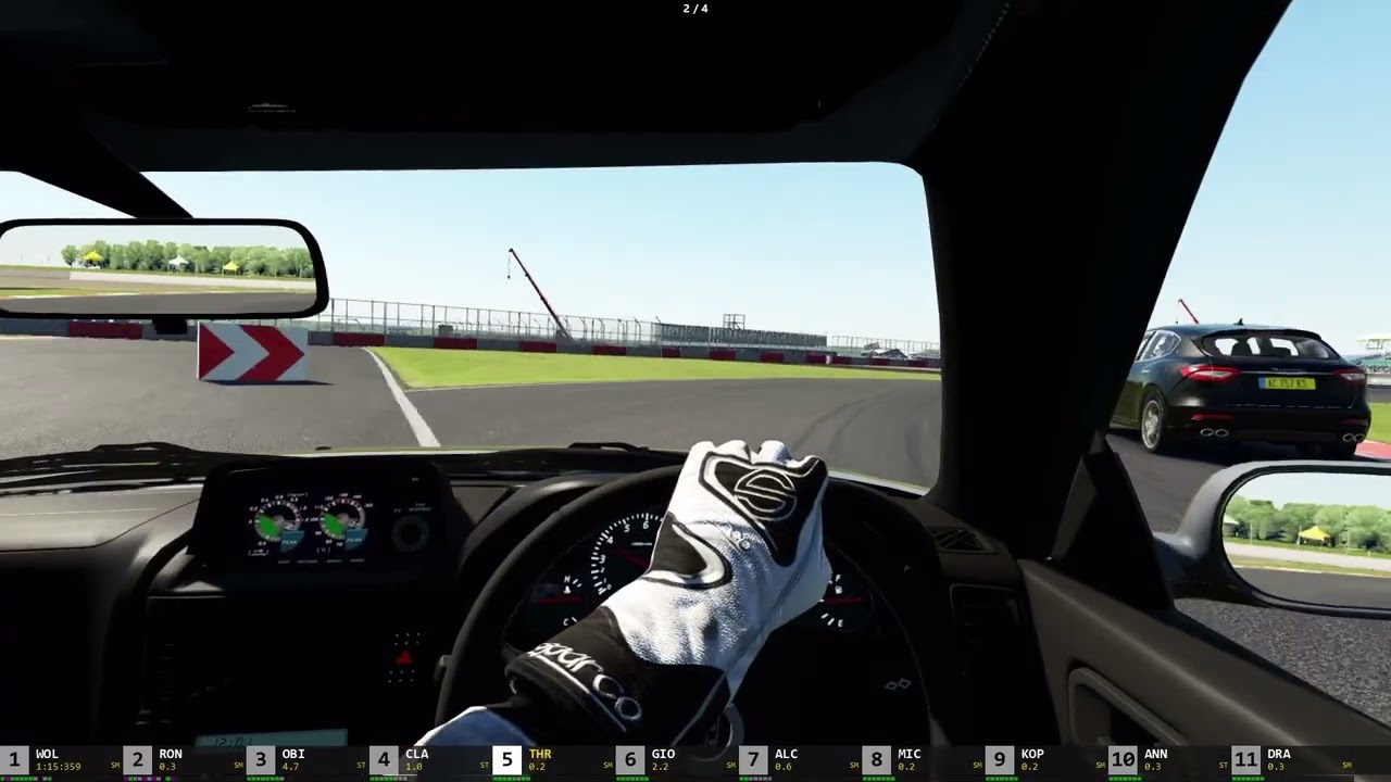 Assetto Corsa Race | Nissan Skyline GT-R R34 V-Spec at Silverstone National