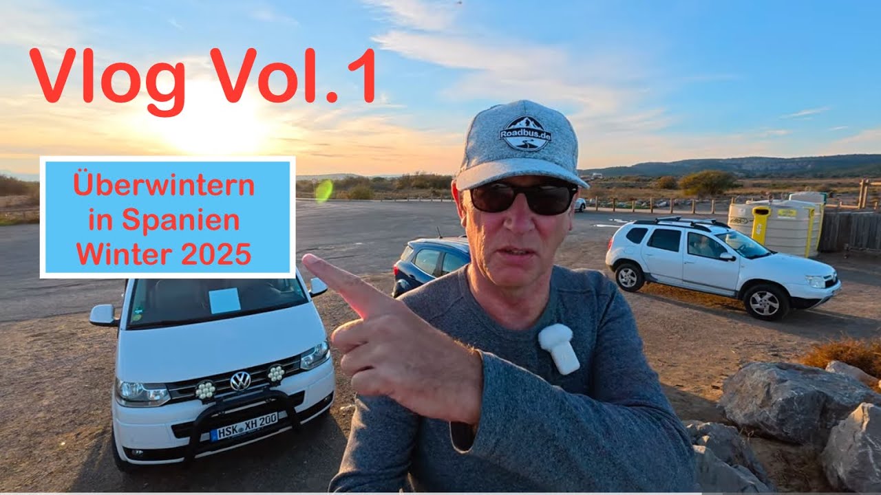 Vlog 1 - Überwintern in Spanien - Mautfrei durch Frankreich 🇫🇷 2024