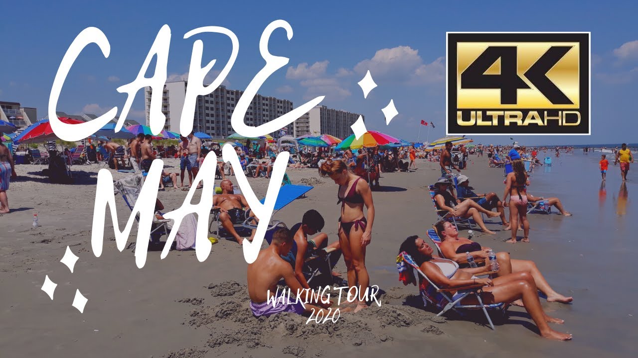⁴ᴷ⁶⁰ CAPE MAY NJ WALKING TOUR (Cape May Walking Tour) (Nj Walking Tour During The Pandemic)