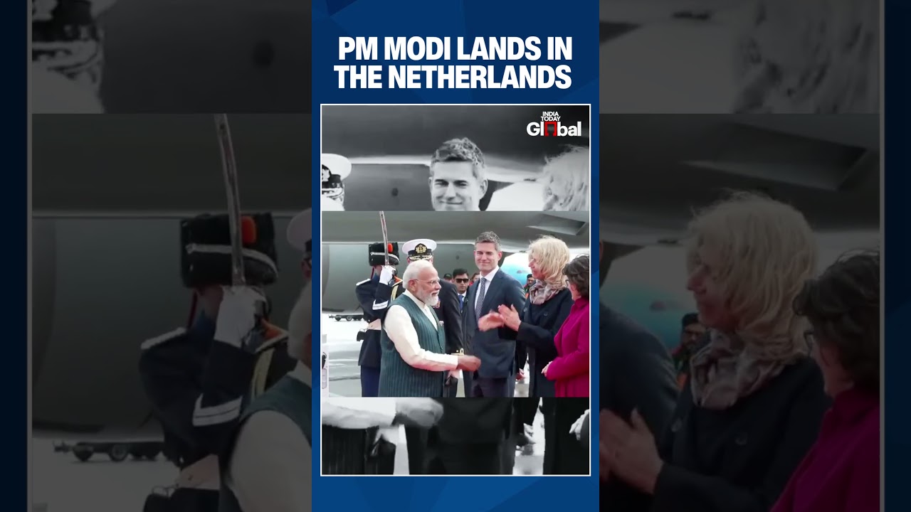 PM Modi Arrives in Netherlands For State Visit on 5-Nation Tour | #modi #netherlands