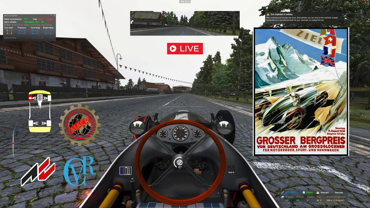 1939 PREIS VON BERN 21Lap Online Race ASSETTO CORSA