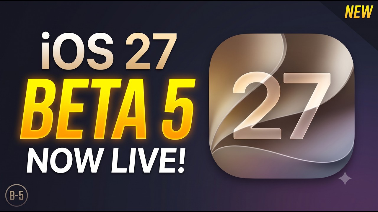 Вышла iOS 27 Beta 5! ВСЕ новинки в первом обзоре! 🔥