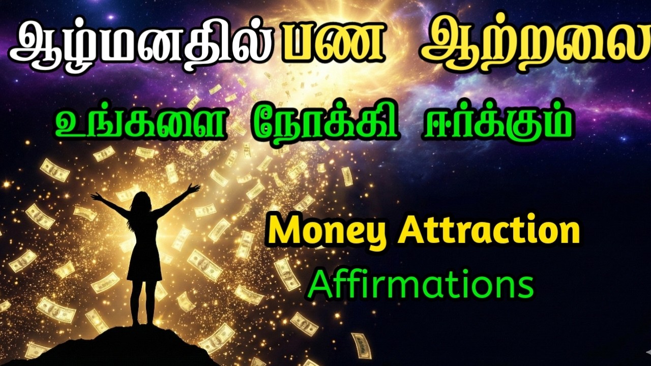 பண வாய்ப்புகள் உங்களை தேடி வரும் | Wealth & Abundance Attraction Affirmations Tamil