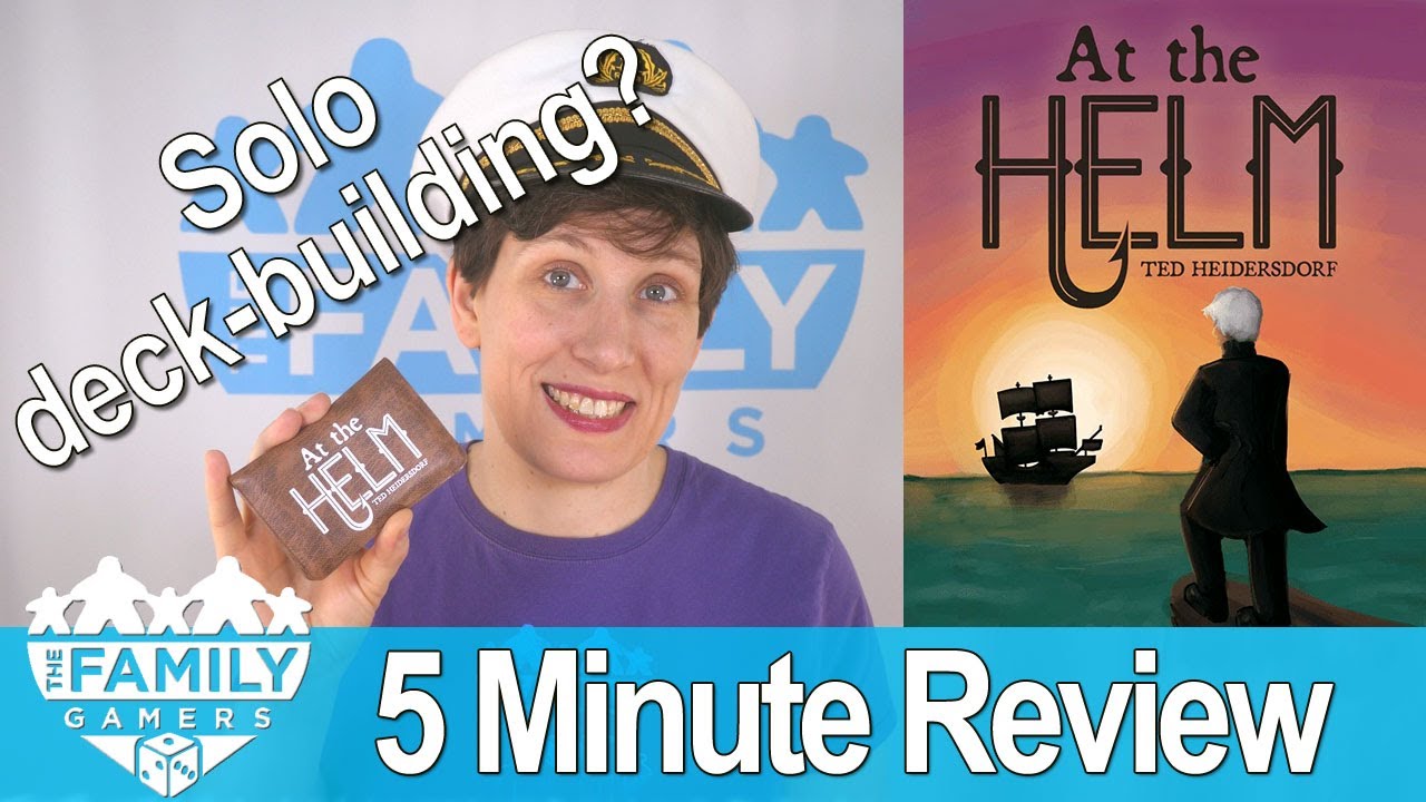At the Helm - solo review in a SNAP!