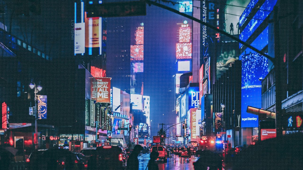 【環境音 / ASMR】ニューヨークの街の音【リラグゼーション】10hours of New York traffic sounds