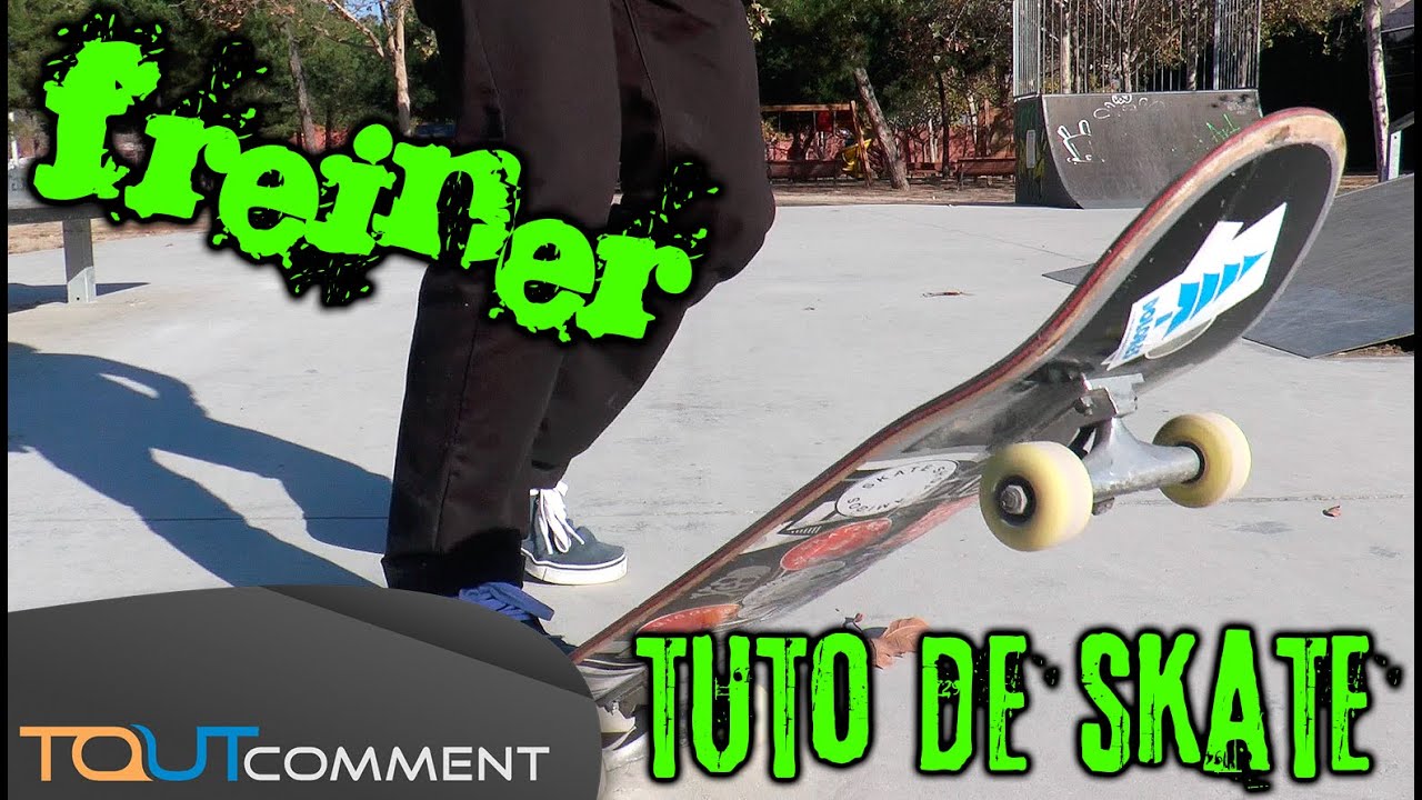 Apprendre à freiner en skateboard - Tuto pour débutants