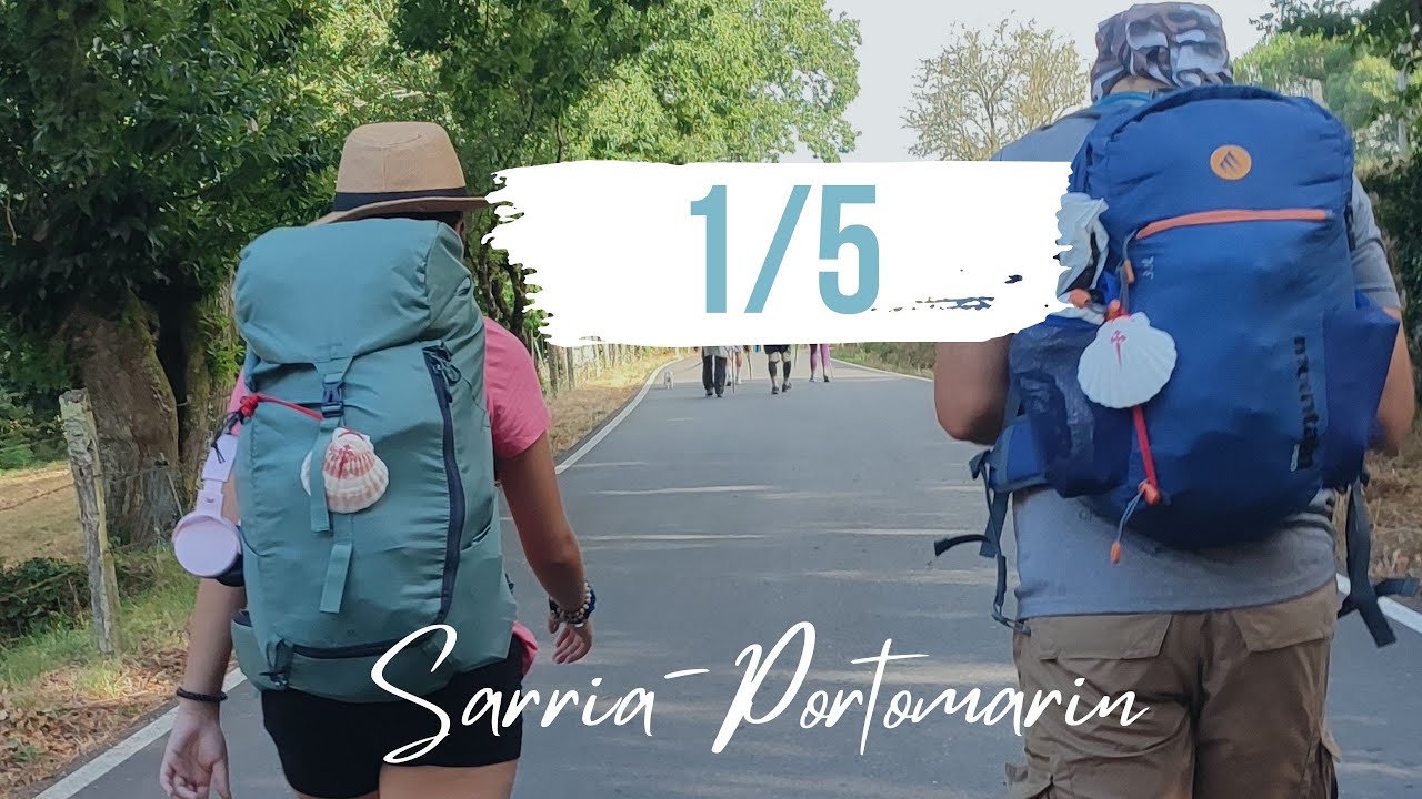1/5 Sarria- Portomarin. Empezamos 