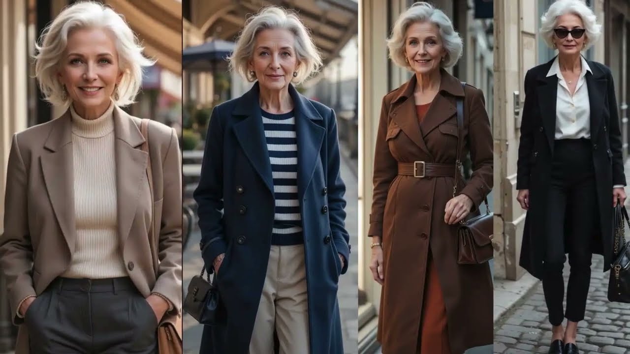Elegant Parisian Chic Outfits: Timeless French Style for Women 50+
