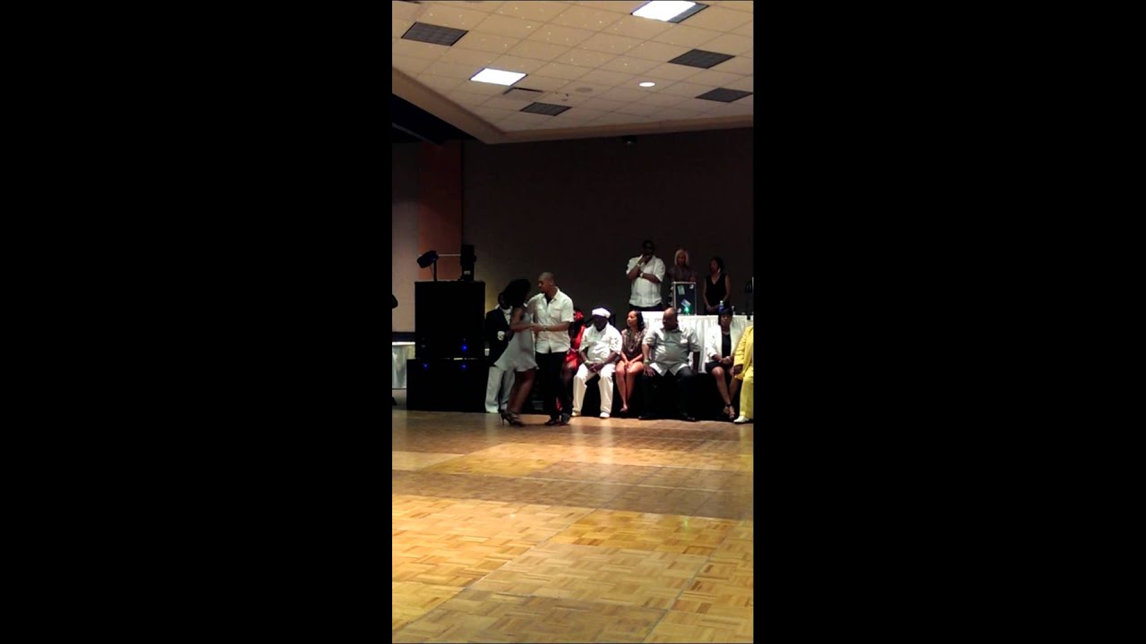 Wakeba and Arnel - white party preliminary round