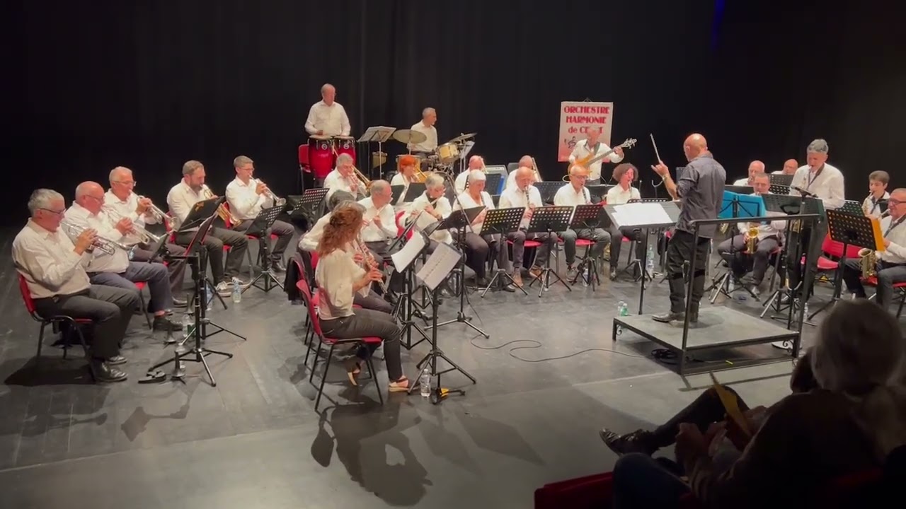 Orchestre Harmonie de Céret  - Céret 18/11/2023 - Medley Santana