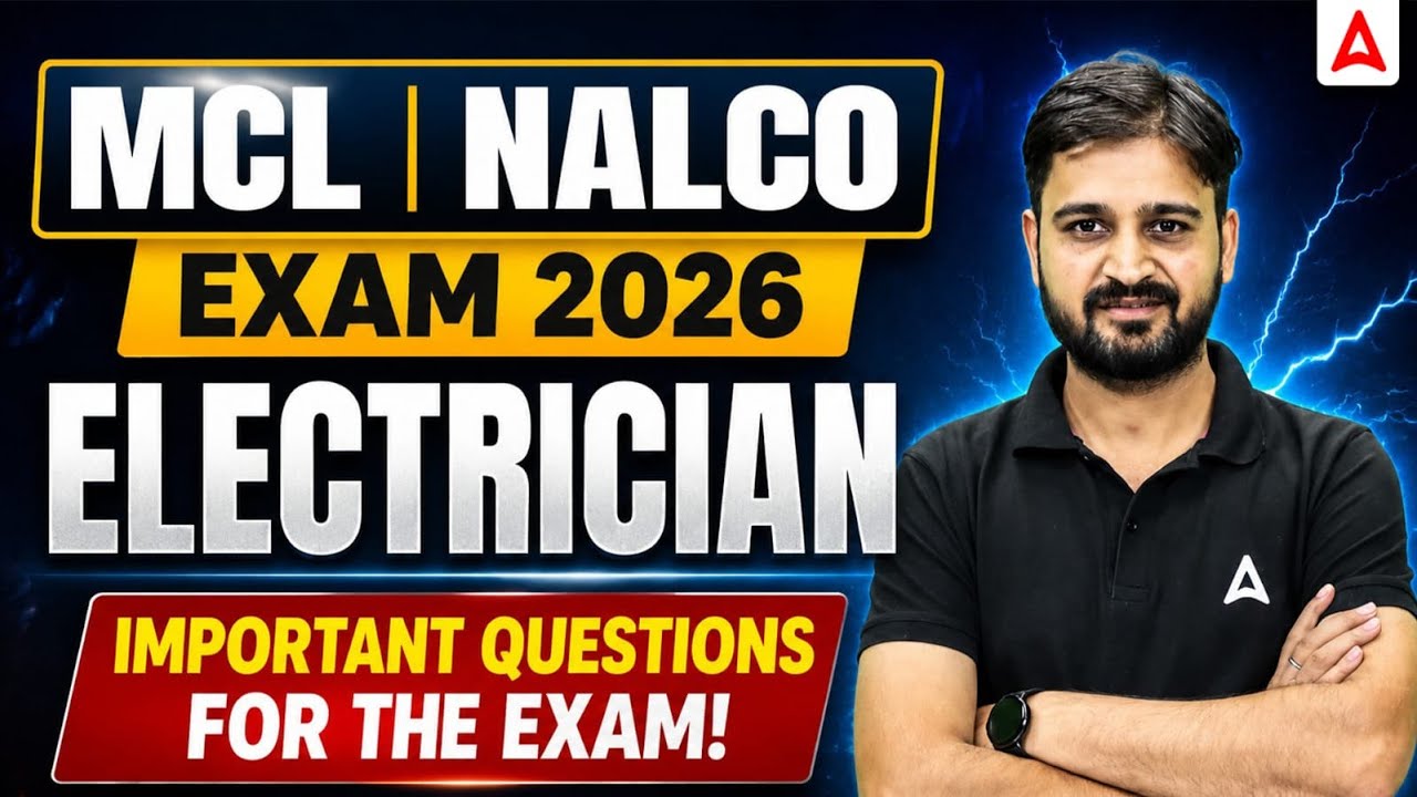 MCL NALCO Electrician Exam 2026 | Most Important Questions | Preparation 🔥