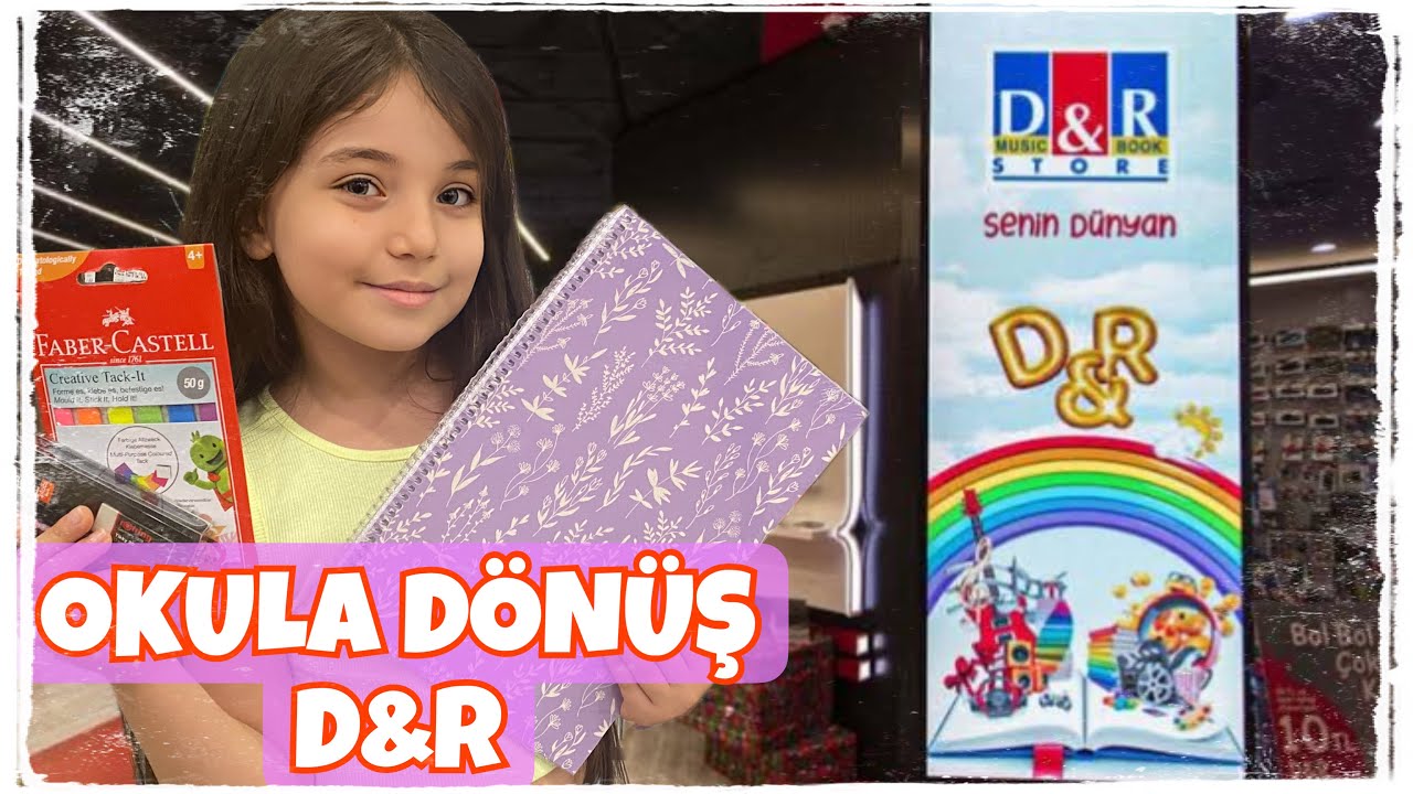 D&R OKULA DÖNÜŞ KIRTASİYE ALIŞVERİŞİM | OKULA DÖNÜŞ 2023 | DERINLE
