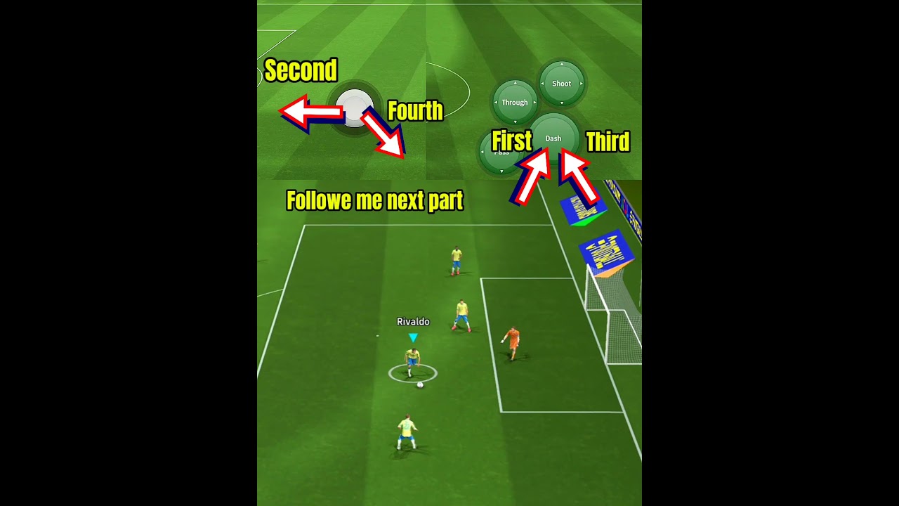 my secret skills tutorial ⚽🔥#efootball #pesmobile #tutorial #tipsandtricks #secretskills