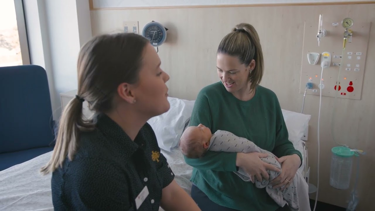 Working as a midwife at St John of God Health Care