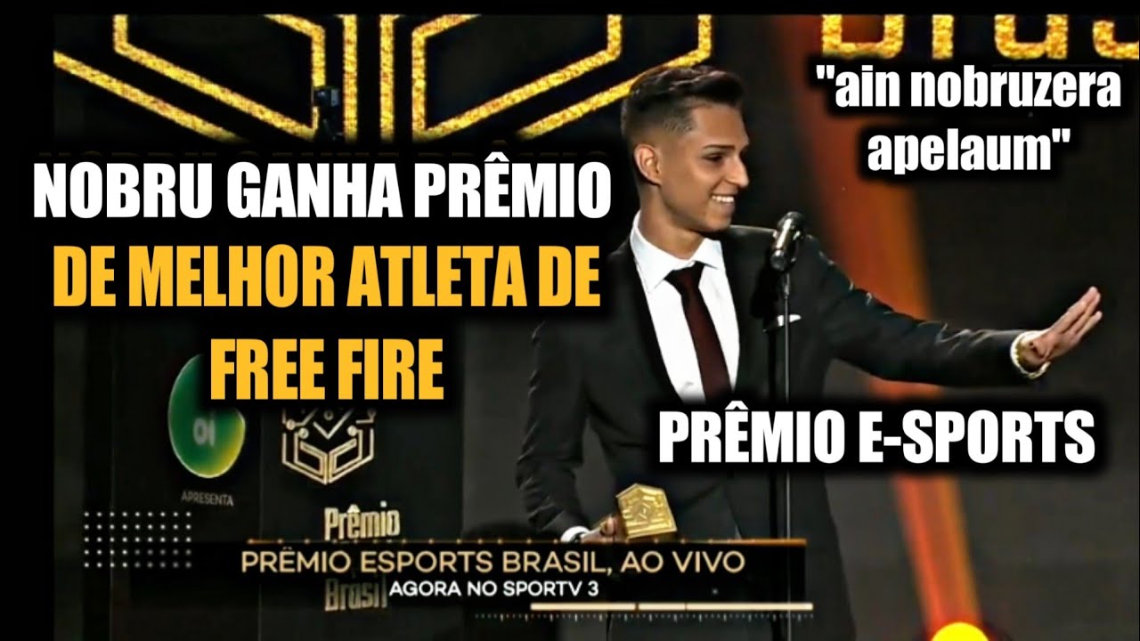 NOBRU GANHA PRÊMIO DE MELHOR ATLETA DE FREE FIRE DE 2019