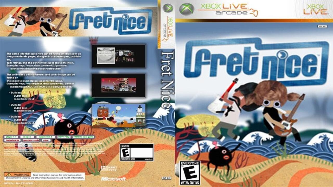 Fret Nice (2010) - Full Gameplay | XBOX 360 ARCADE  |   UHD | 4K |