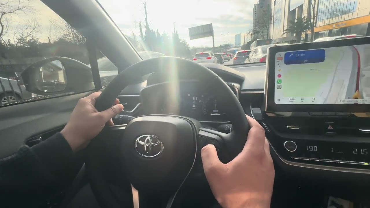 Toyota Corolla Cross’ta ilk defa otomatik sürüşü deniyoruz / Adaptif Hız Sabitleme/ Şerit Takip Vb