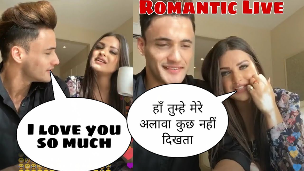 Asim Riaz & Himanshi Khurana Instagram live | Asim Riaz proposed himanshi khurana on live