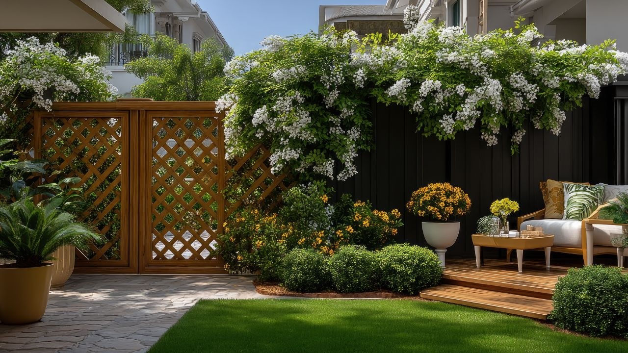 30 Affordable Backyard Privacy Ideas for Small Modern Farmhouse Gardens
