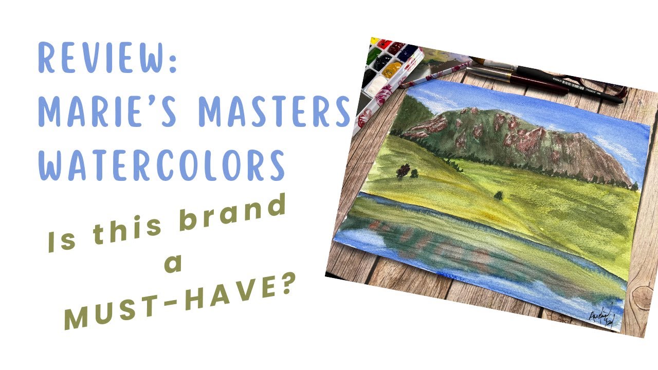 Review: Marie's Masters Watercolour | Is This Brand a MUST-HAVE?