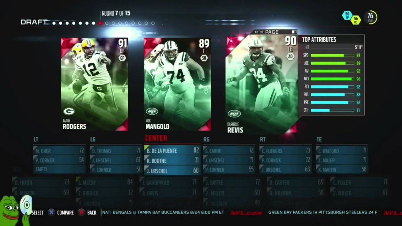 Madden 16 Draft Champions-New Season,New Draft! 6'5