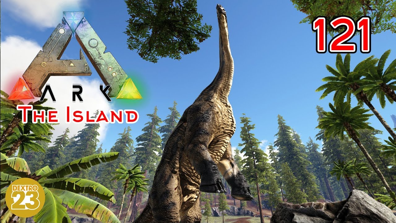 ARK The Island - Brachiosaurus zähmen BÄM! #121| Let's Play Gameplay Deutsch German