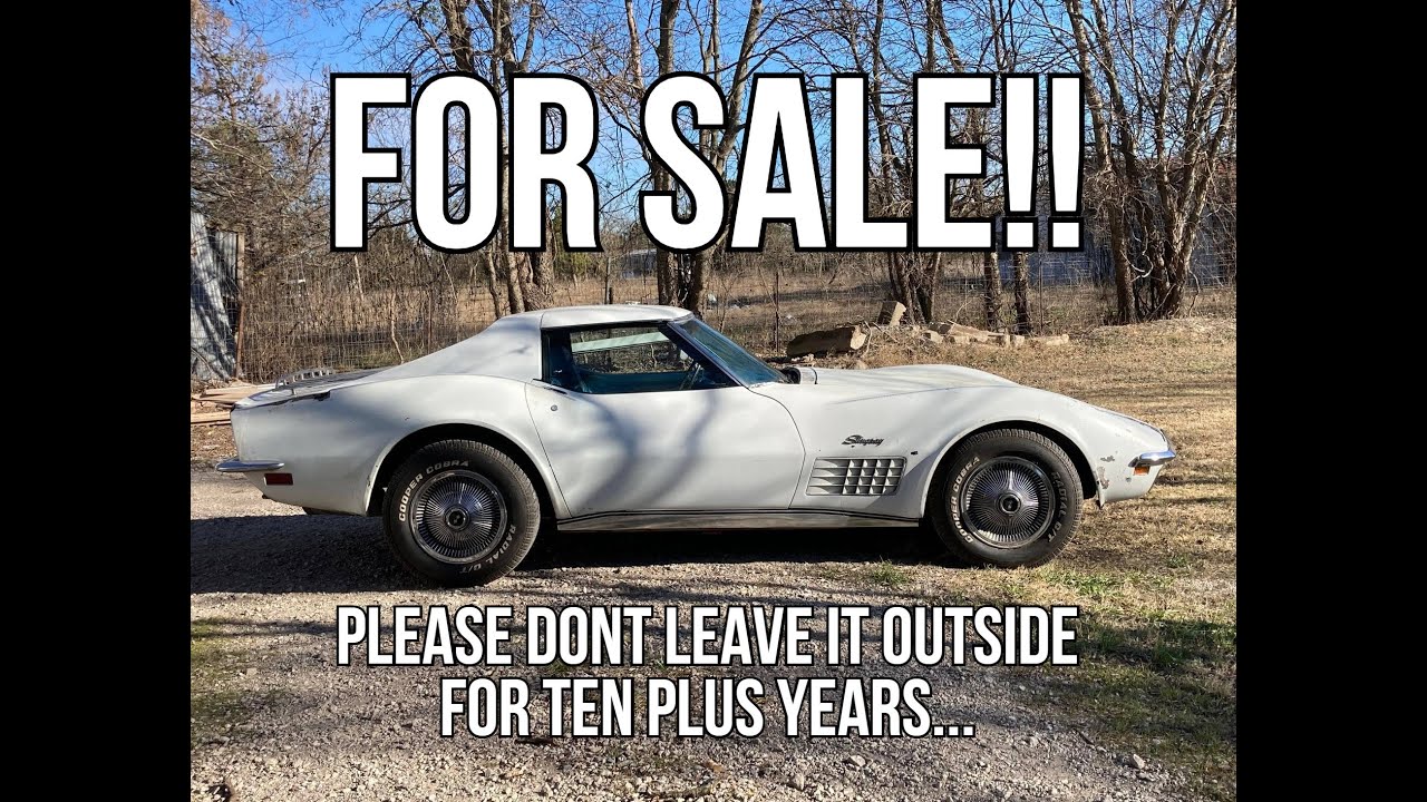 From Field To Back On The Road! The 1972 Corvette Is Done And Is FOR SALE!!