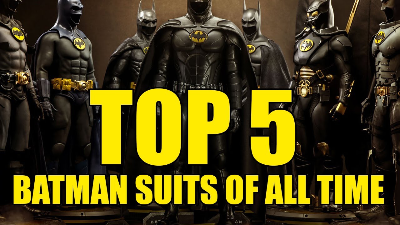 Top 5 Batman Suits of All Time... (HOT TAKES INCLUDED)