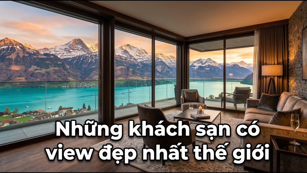 Kiến Trúc Của Tầm Nhìn: Nơi hội tụ những khách sạn có view đẹp nhất toàn cầu