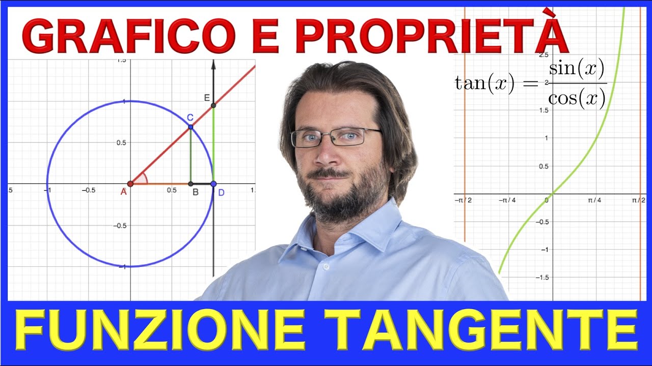 Funzione Tangente, grafico e proprietà